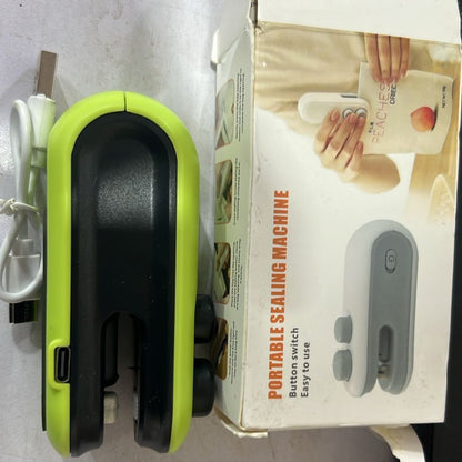 1 Pc Mini Heat Sealing Machine 2-In-1 Cutter & Sealer With USB Cable